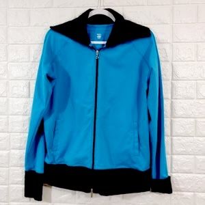 Jockey athletic jacket with double zipper